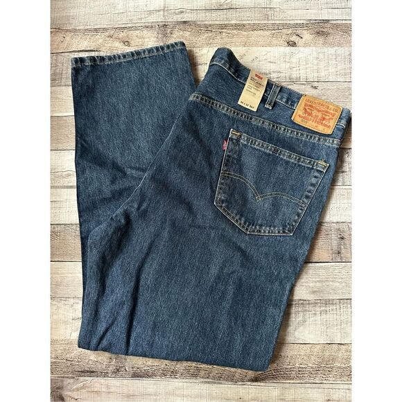 NWT Levi's Men's Big & Tall 550 Relaxed Fit Jeans | Size 46x32 - Picture 4 of 9